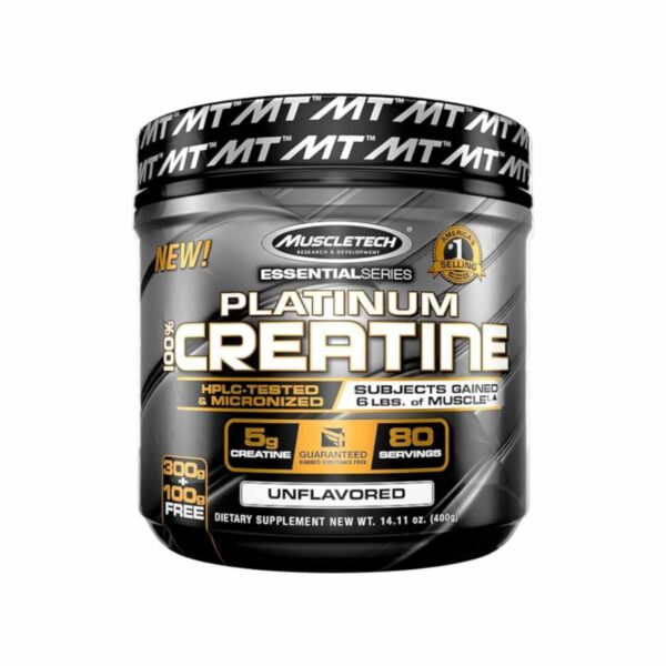 MUSCLETECH PLATINUM 100% CREATINE 400GR