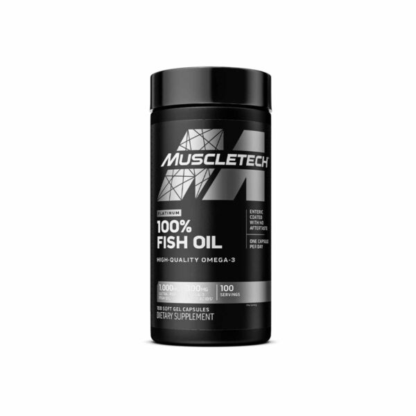 MuscleTech Platinum Omega Fish Oil | 100 CAPS