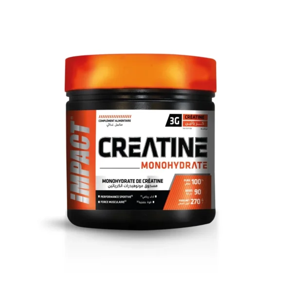 Creatine Monohydrate – 270 gr – impact sport nutrition